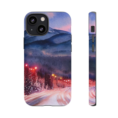Christmas in Vail Colorado - Impact Resistant Phone Case iPhone 13 Mini Matte